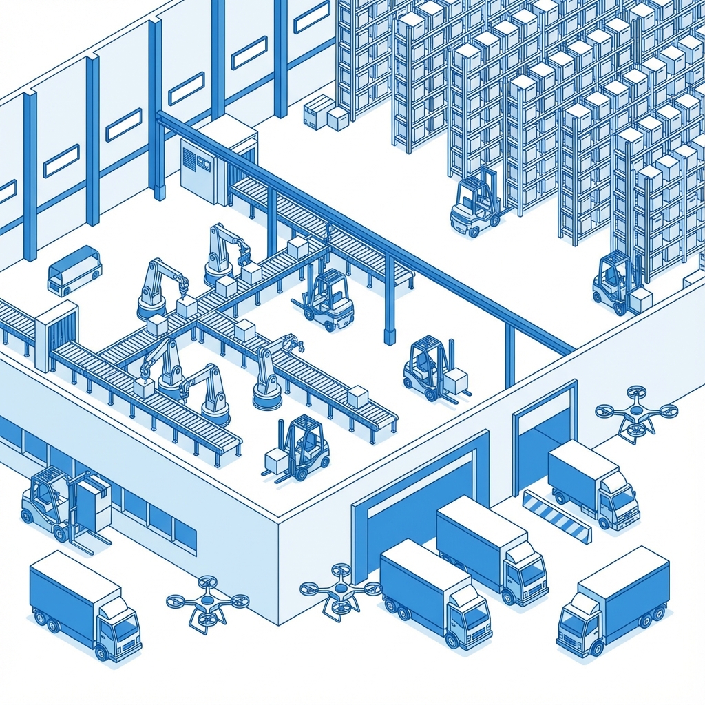 Warehouse Illustration